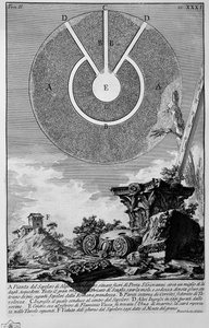 Monte del Grano tekijältä Giovanni Battista Piranesi